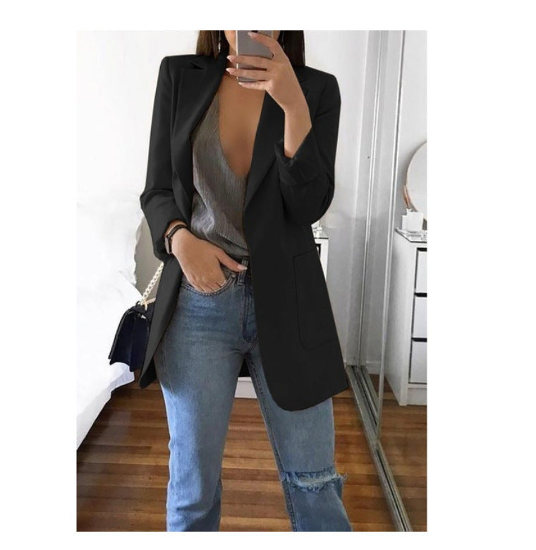 Women's Fashion Leisure Lapel Slim-fit Graceful Blazers