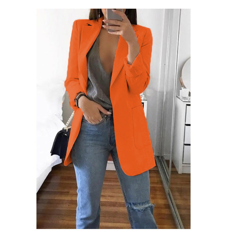 Women's Fashion Leisure Lapel Slim-fit Graceful Blazers