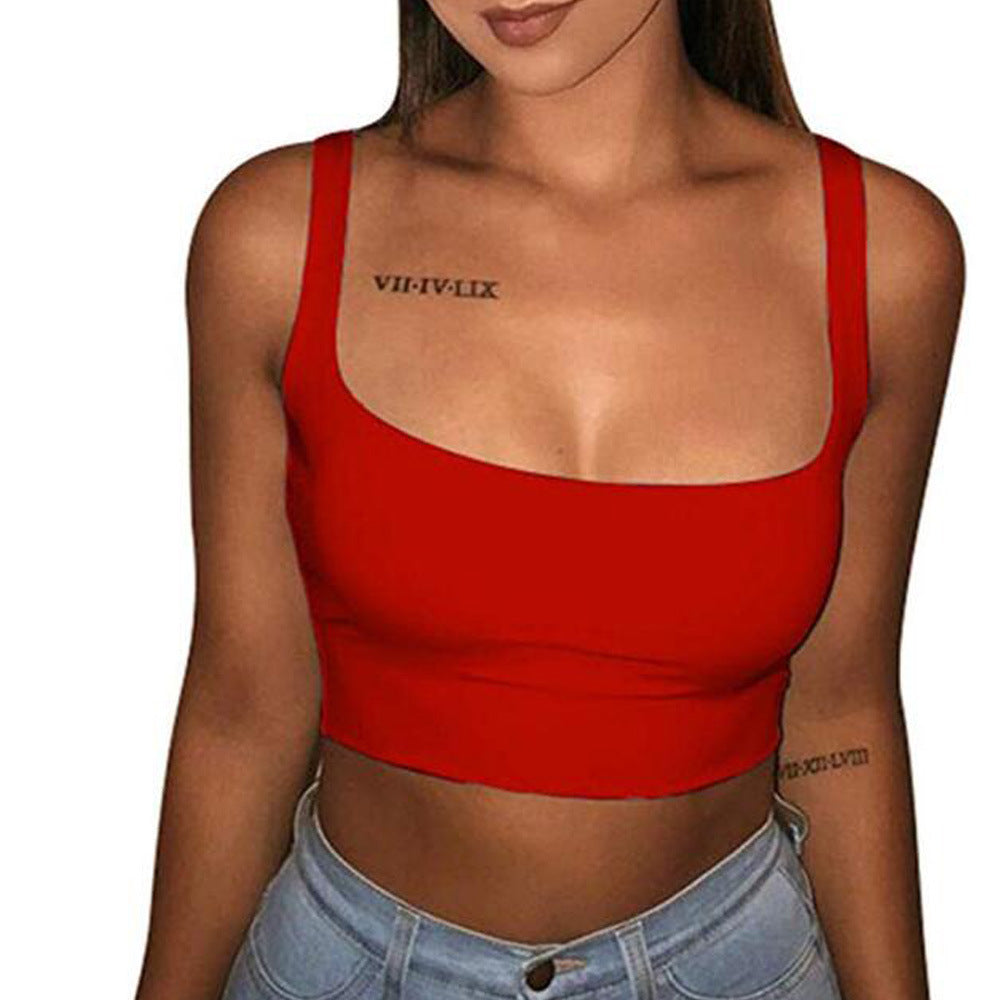 Women's Sexy Nightclub Slim Sleeveless Casual Stretch Vests