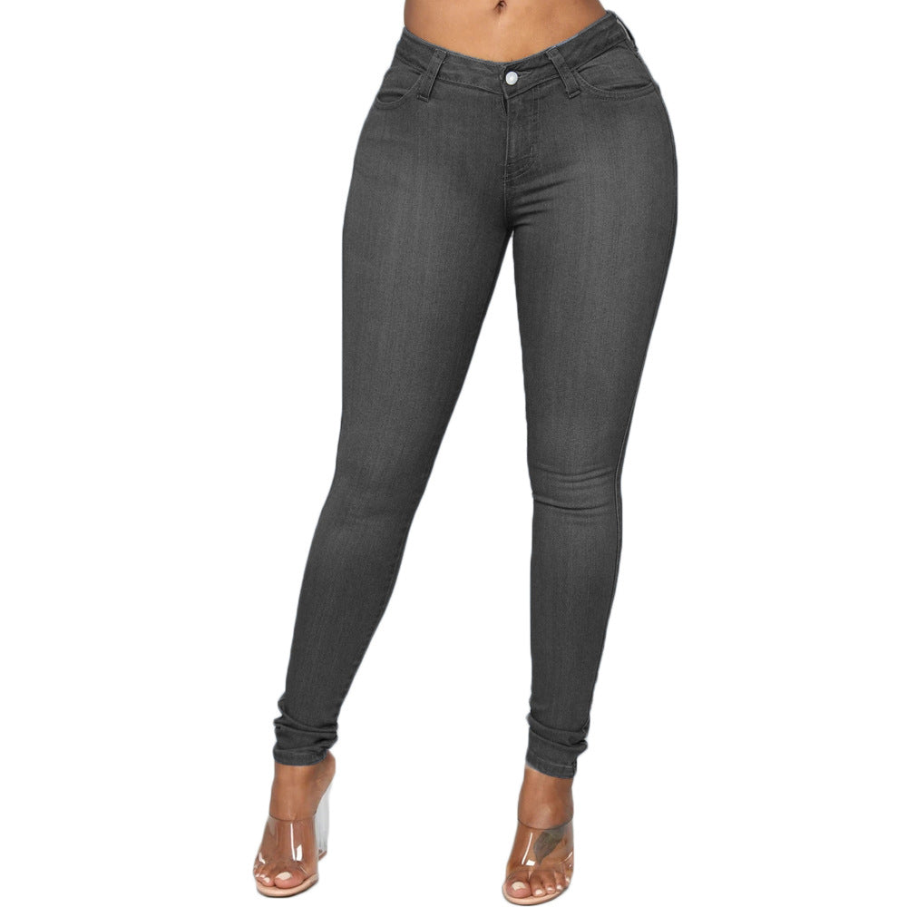 Classy Attractive Versatile Women's Skinny Pencil Jeans