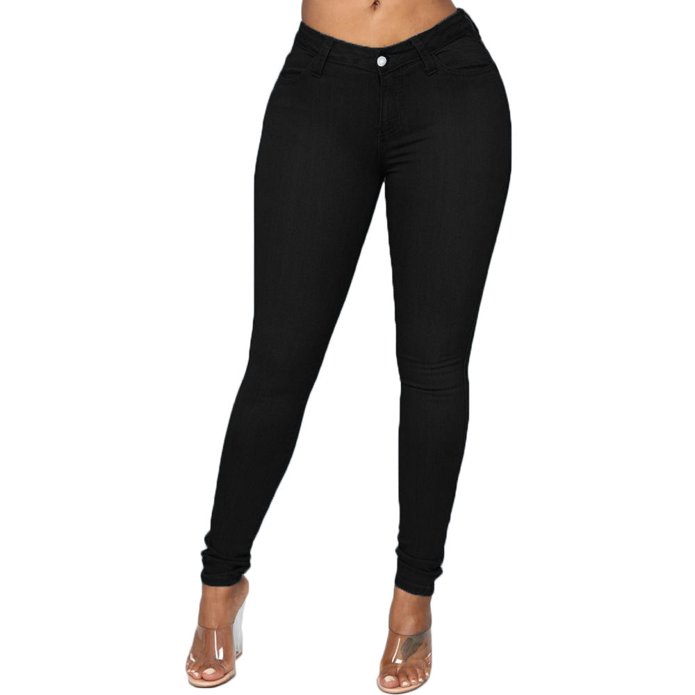 Classy Attractive Versatile Women's Skinny Pencil Jeans