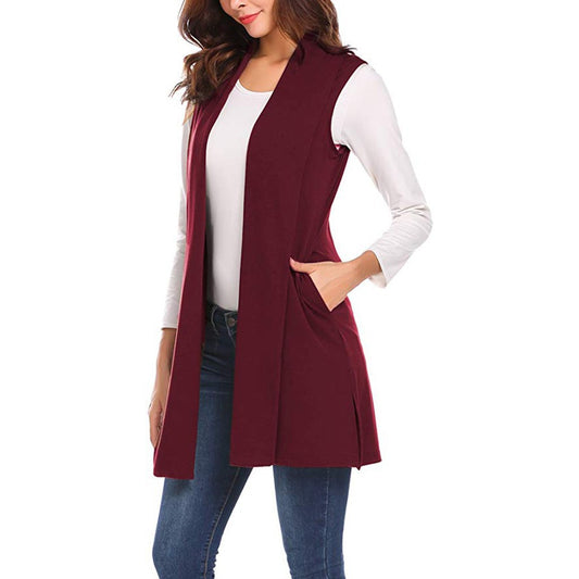 Women's Slouchy Elegant Casual Comfortable Tippet Vests