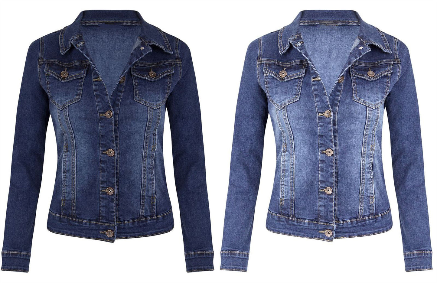 Versatile Popular New Slim-fitting Stretch Denim Jackets