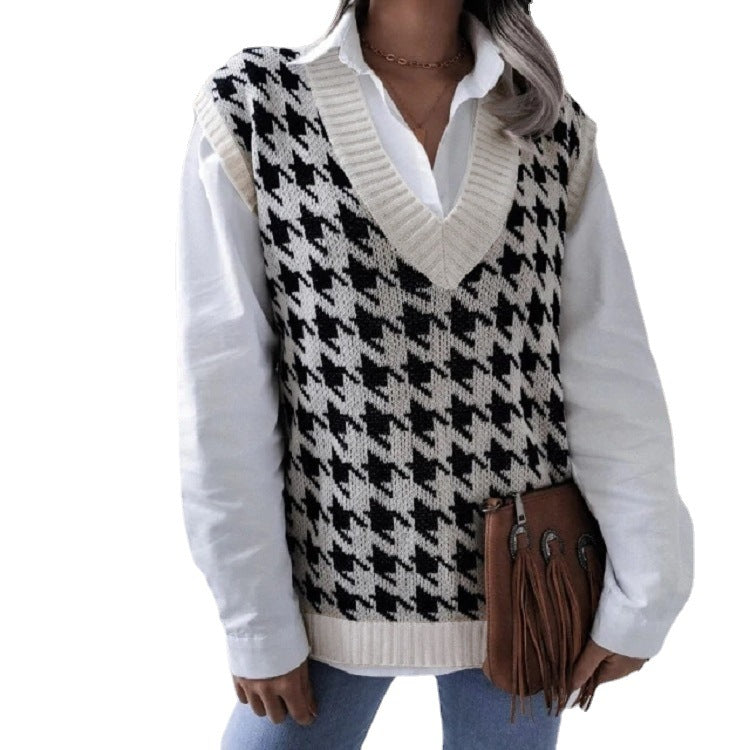 Women's Versatile Charming Creative Casual Knitted Vests