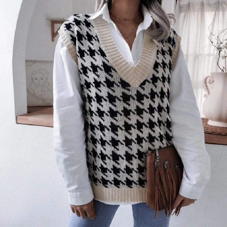 Women's Versatile Charming Creative Casual Knitted Vests