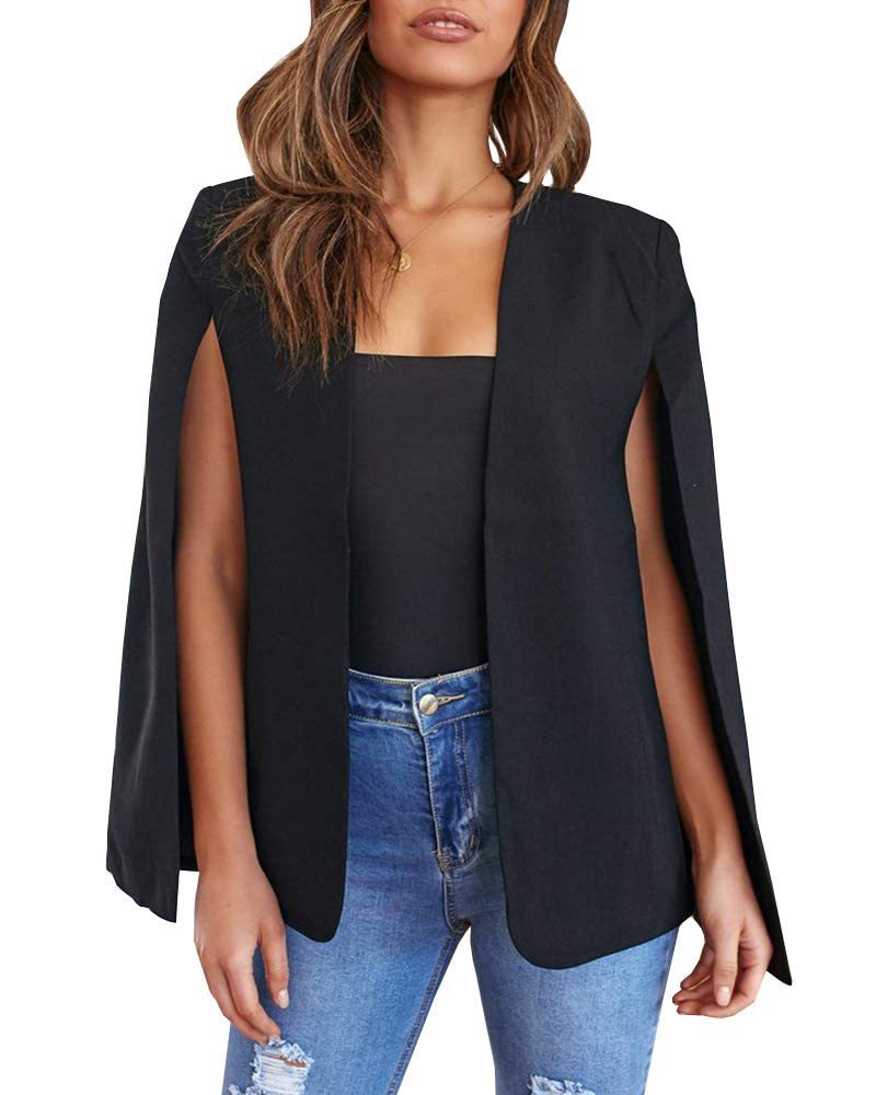 Women's Glamorous Fashion Inverness Cloak Small Blazers