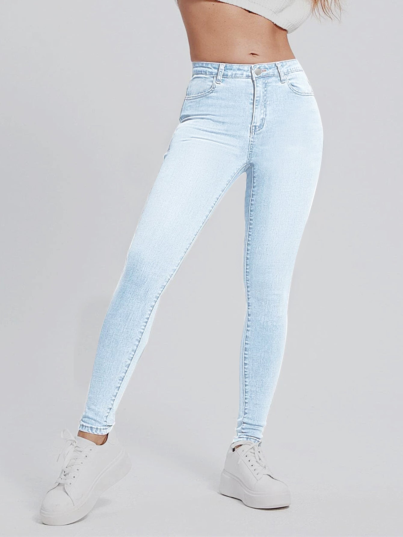 Women's Slimming High Waist Slim Denim Pencil Jeans