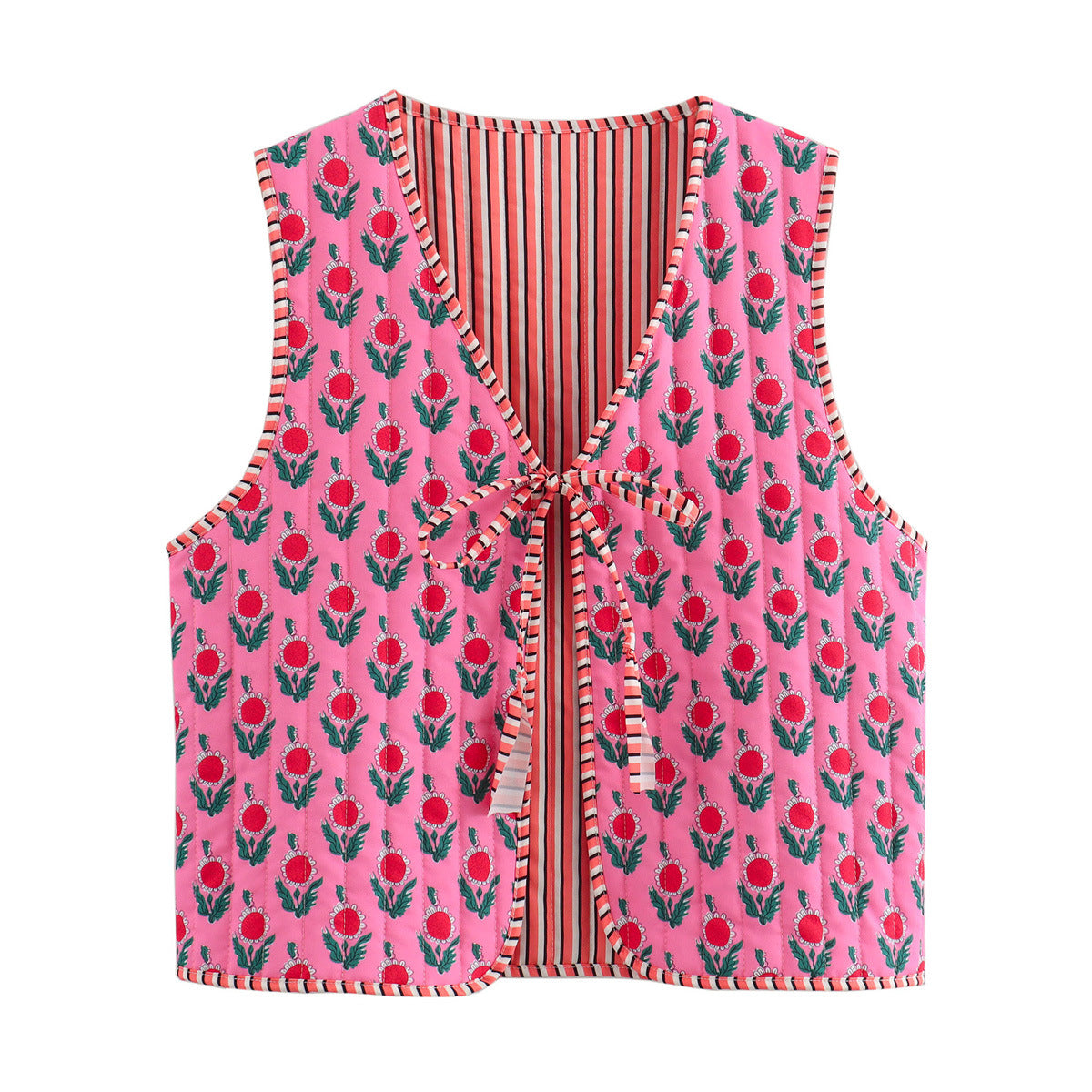 Women's Graceful Pretty Street Fashion Double-sided Vests