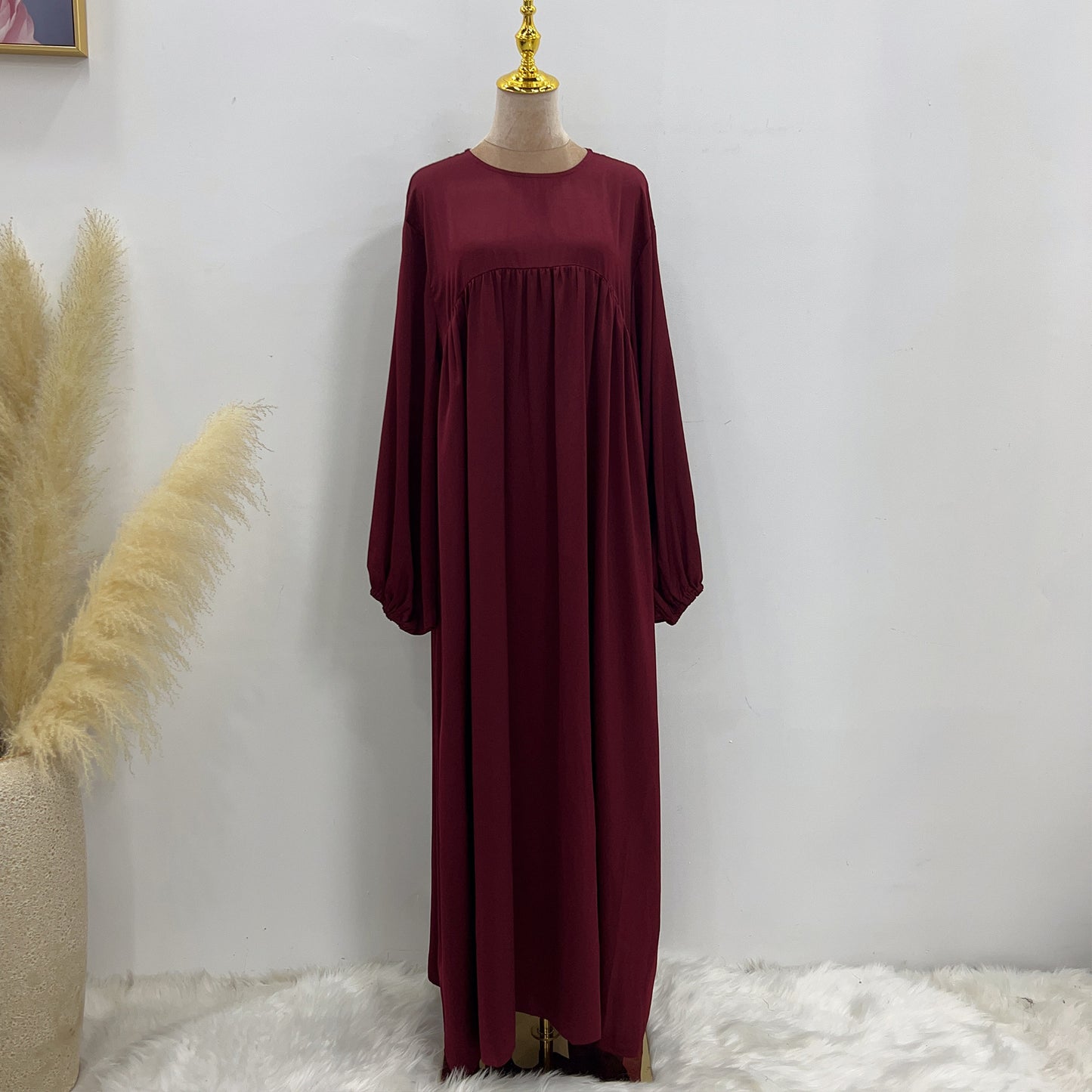 Large Swing Solid Color Loose Comfortable Dresses