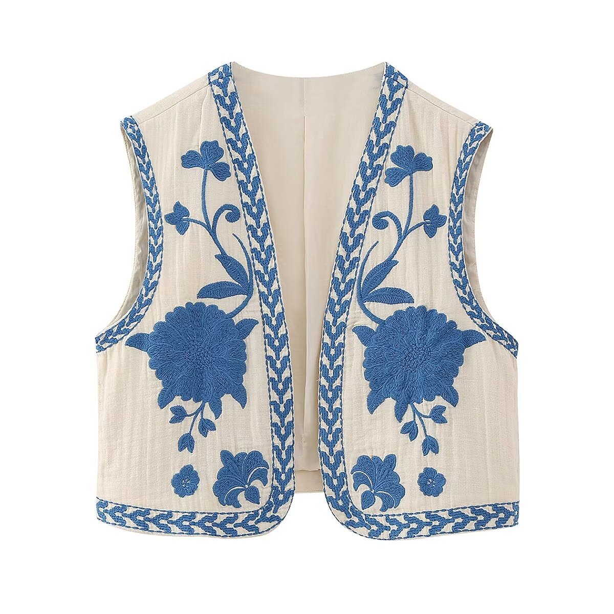 Women's Innovative Summer Fashionable Retro Embroidered Vests