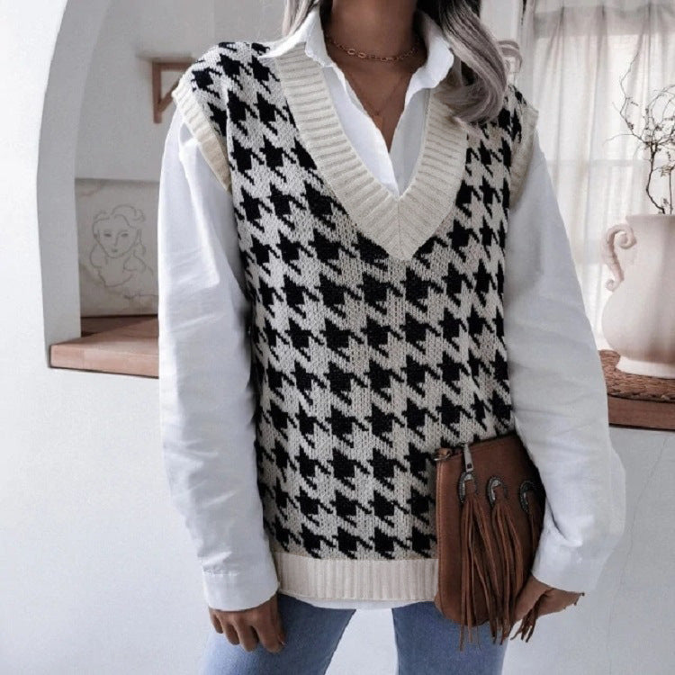 Women's Versatile Charming Creative Casual Knitted Vests