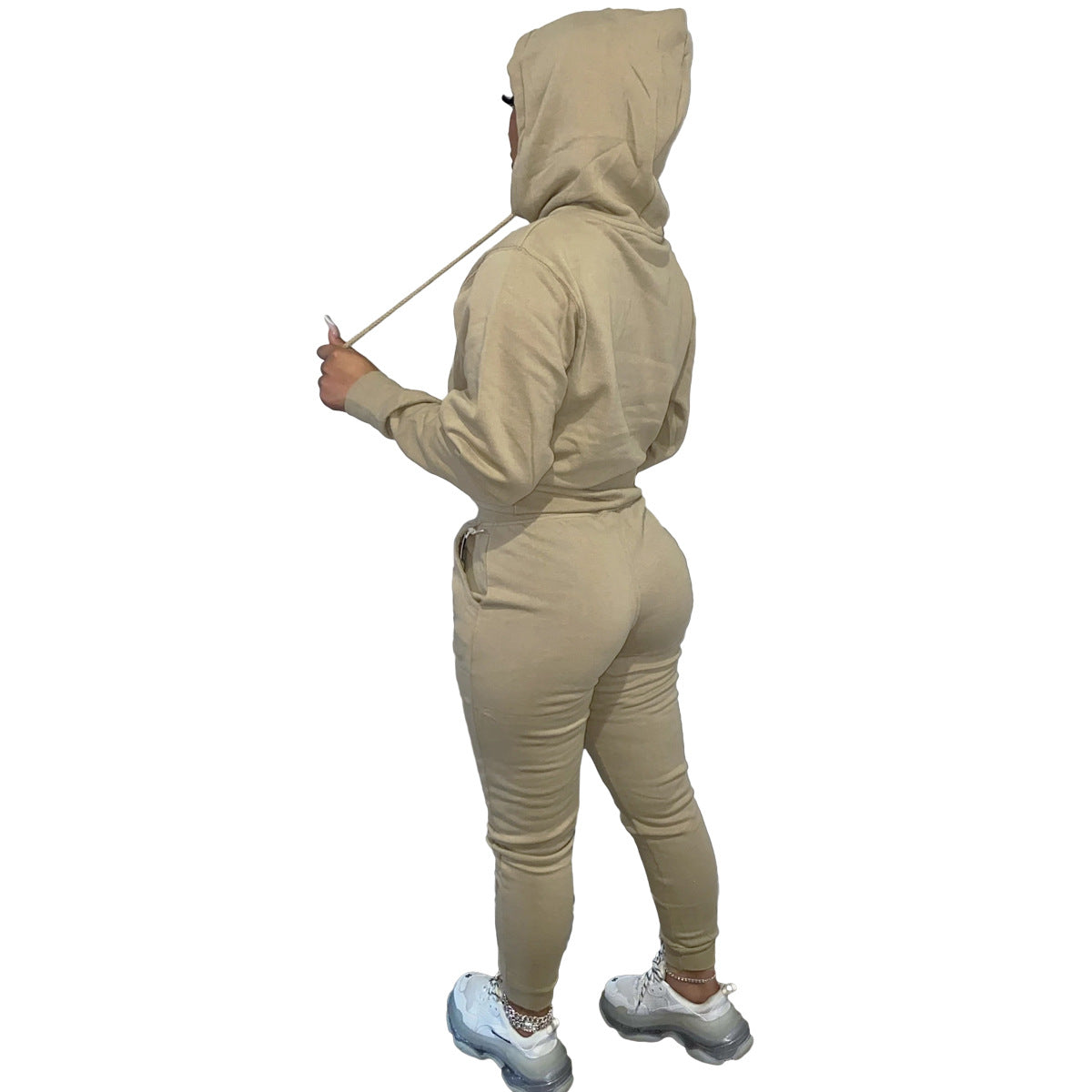 Women's Hoody Two-piece Casual Sports Hoodie Suits