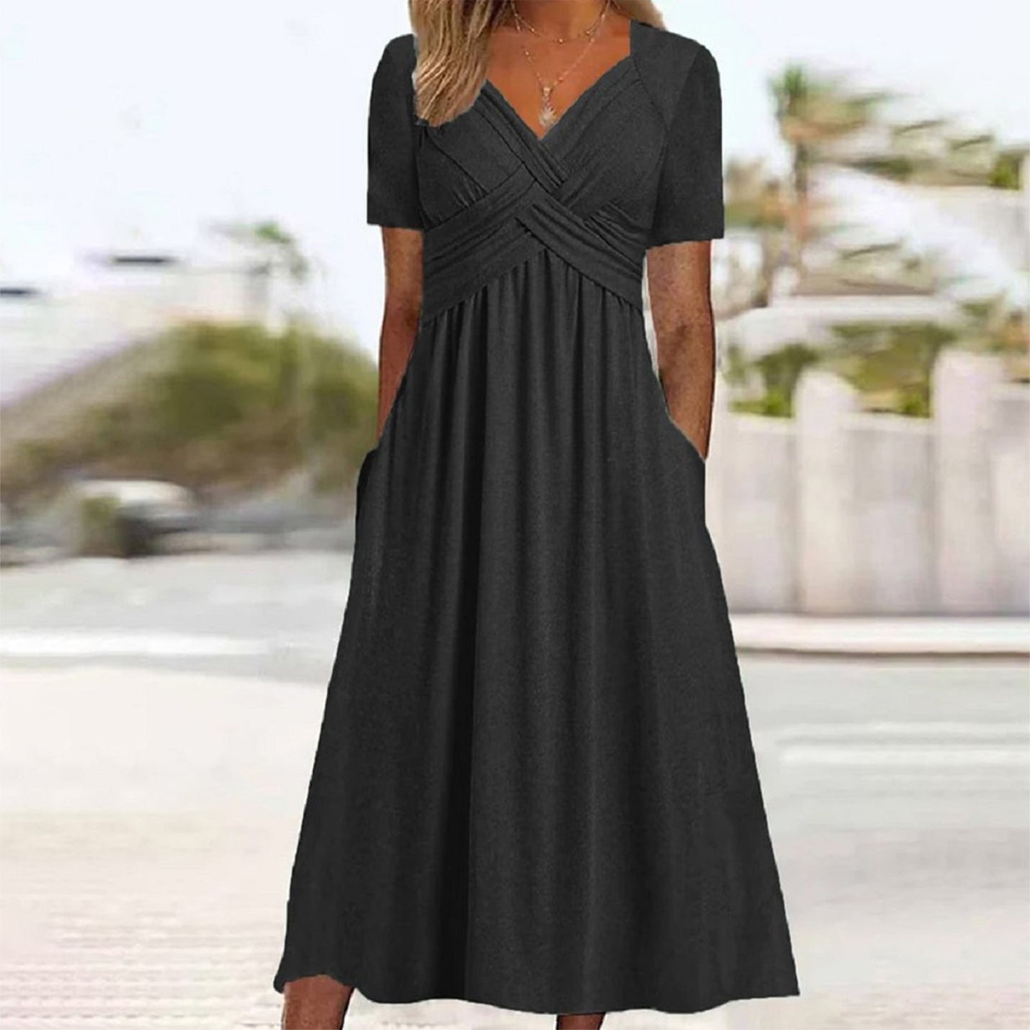 Women's Pretty Summer Sleeve Dress Special Dresses