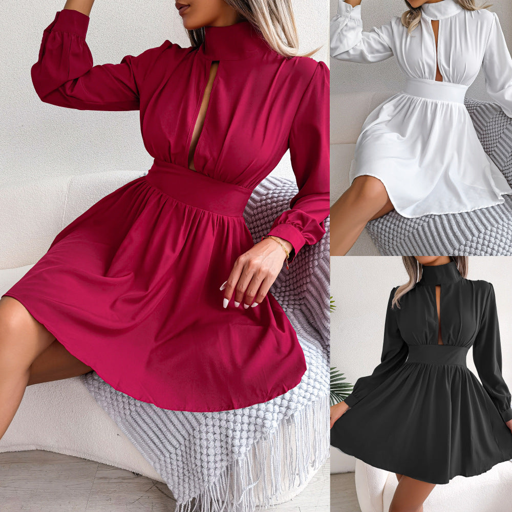 Women's Sexy Waist-controlled Large Hem Dress Dresses