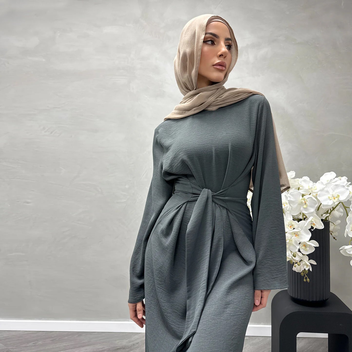 Unique Trendy Slouchy Turkish Elegant Dress Clothing