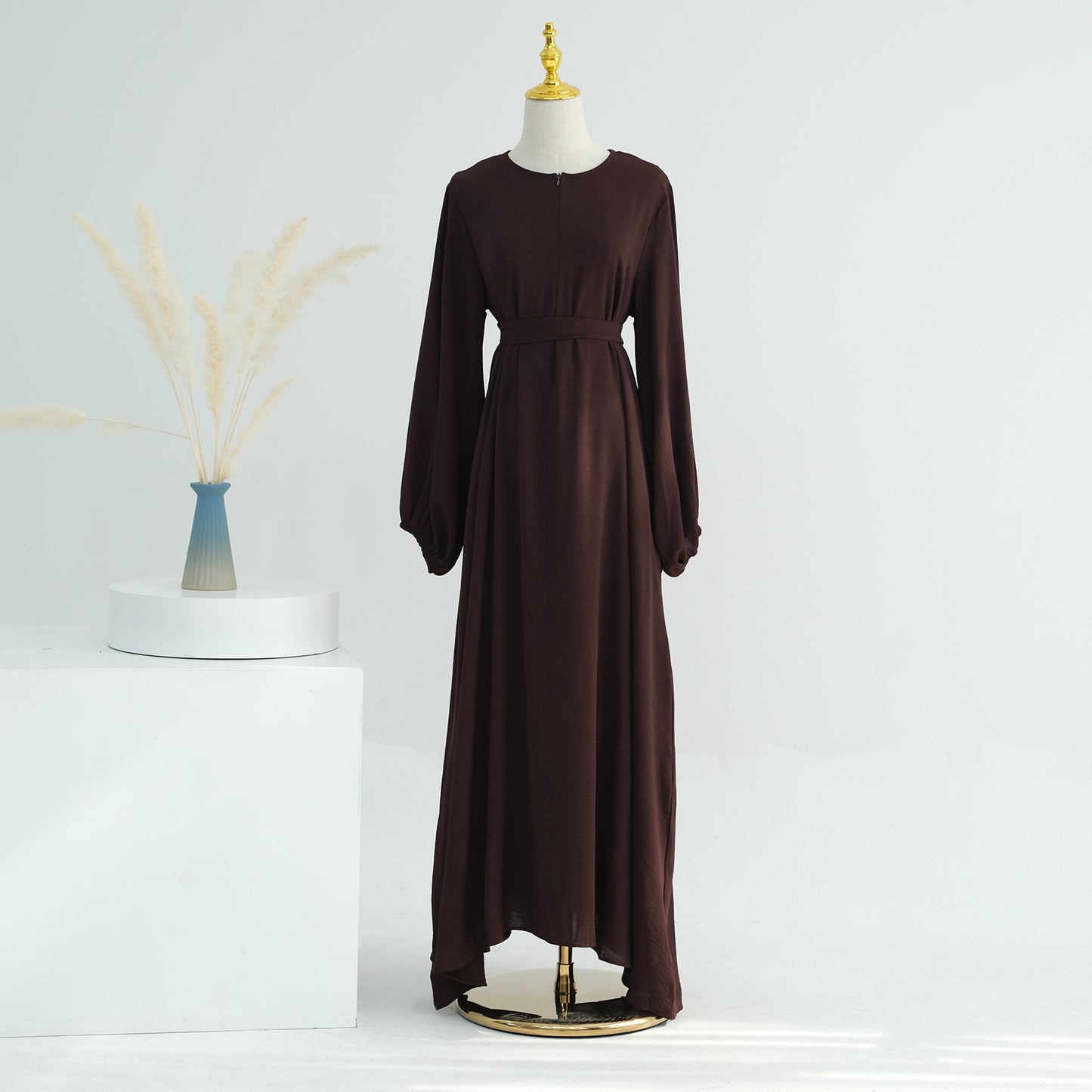 Innovative Classy Turkey Drawstring Sleeve Dress Clothing