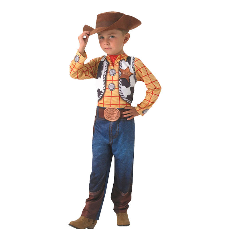 Children's Halloween Toy Story Cowboy Hu Di Costumes