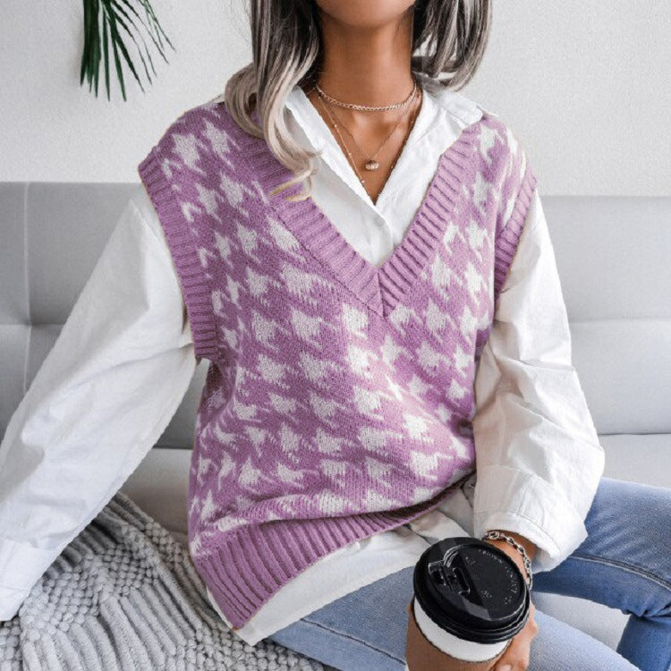 Women's Versatile Charming Creative Casual Knitted Vests