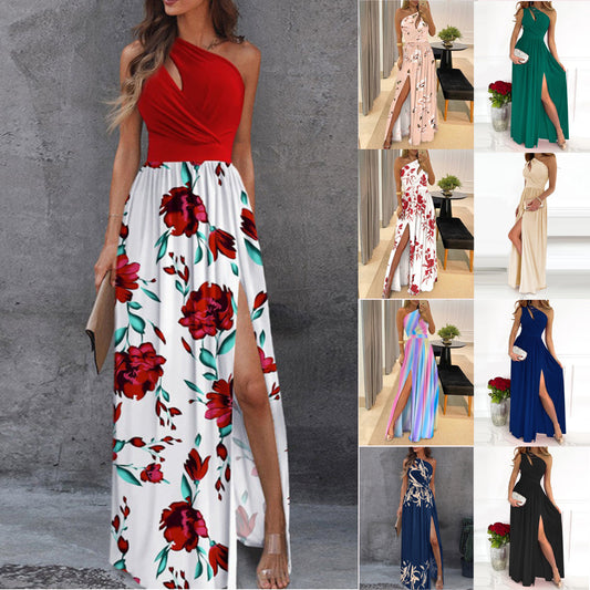 Women's Dress Elegance Sleeveless Sexy High Waist Dresses