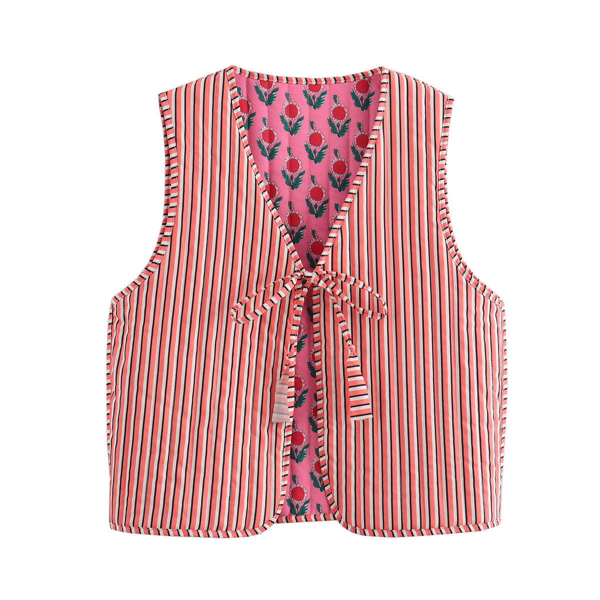 Women's Graceful Pretty Street Fashion Double-sided Vests