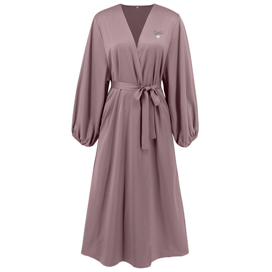 Muslim Fashion Elegant Dress Belt Robe Clothing