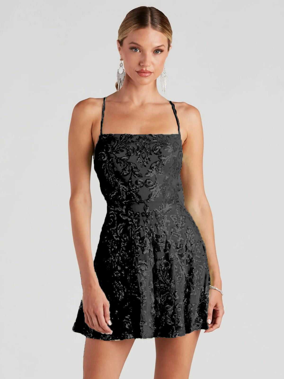 Sexy Sequined Summer Sequin Nightclub Party Dresses