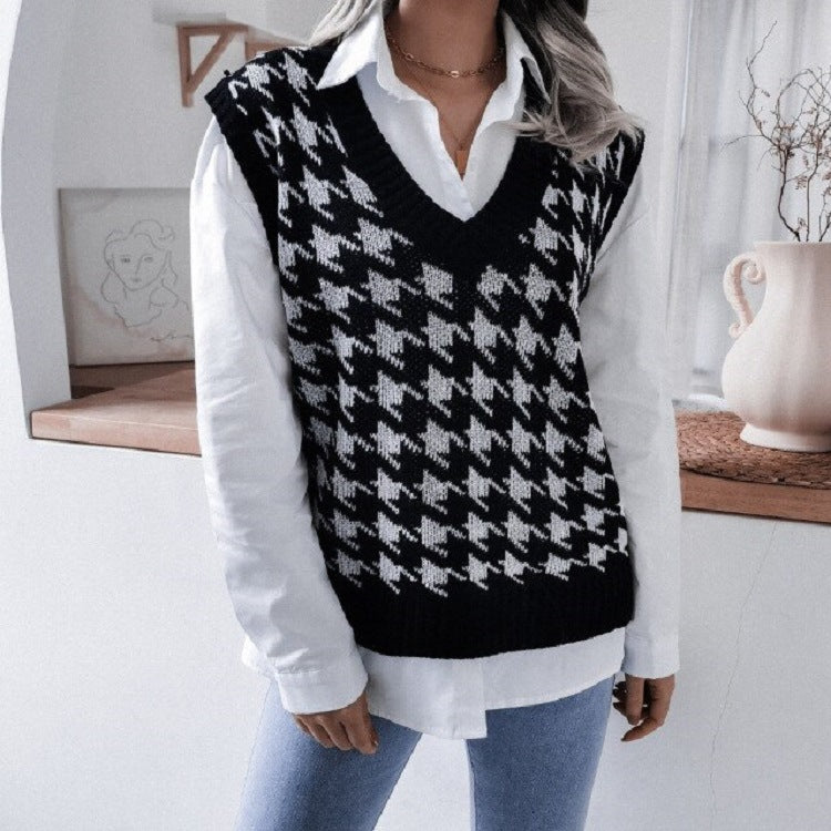 Women's Versatile Charming Creative Casual Knitted Vests