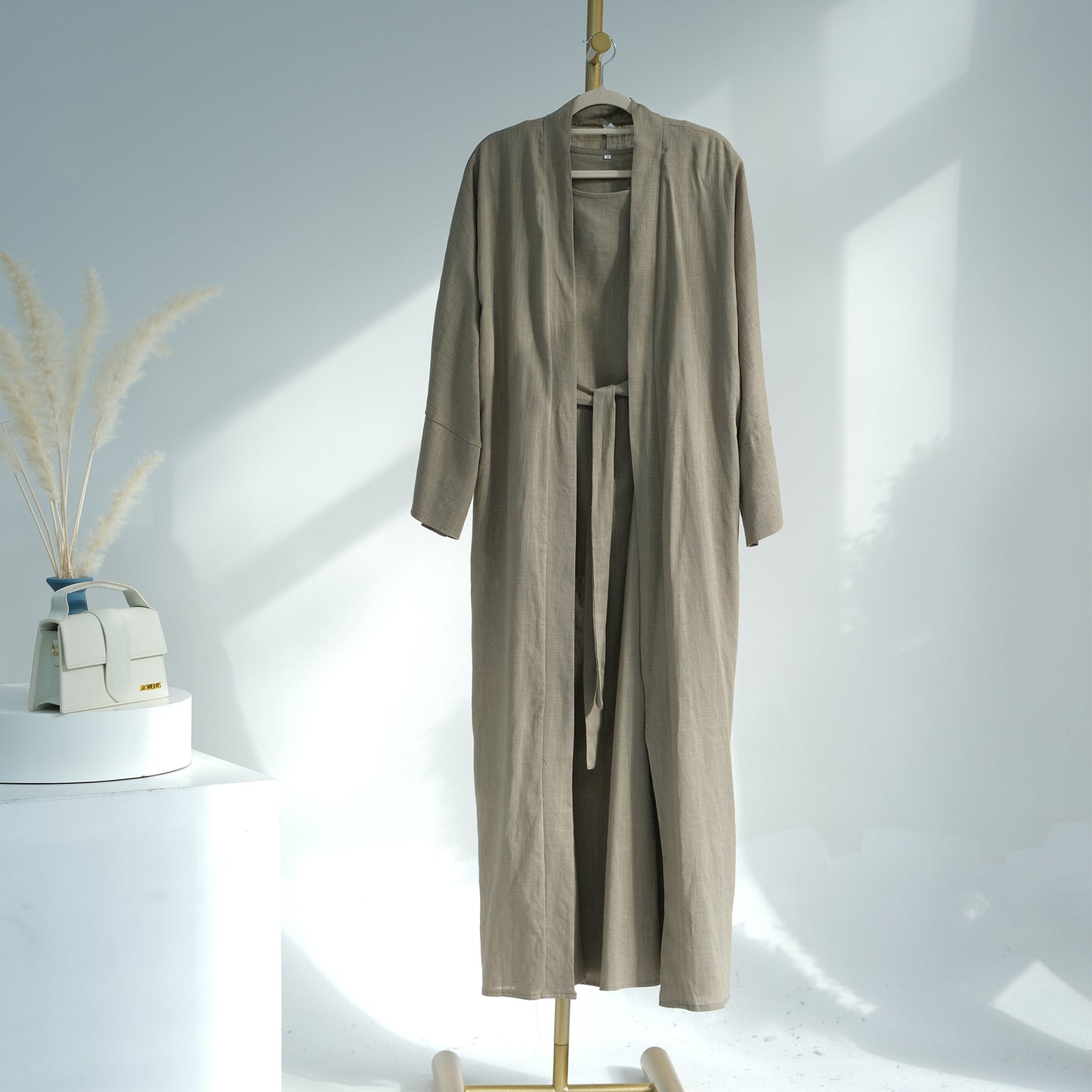 Durable Turkish Solid Color Cotton Robe Clothing