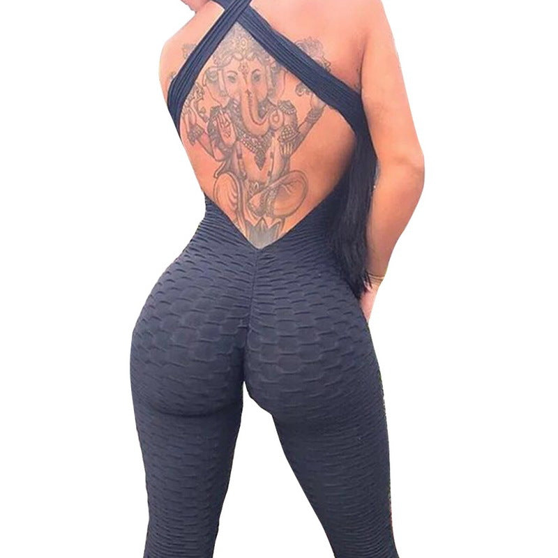 Women's Glamorous Sexy Siamese Yoga Workout Pants