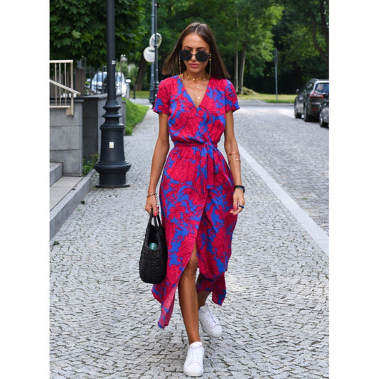 Women's Popular Slouchy Summer Printed Dress Dresses