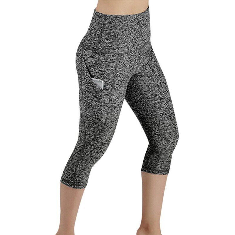 Women's Yoga Hip Lifting Stretch Sports Fitness Running Leggings