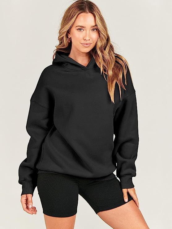 Women's Loose Hooded Sports And Leisure Long Sweaters