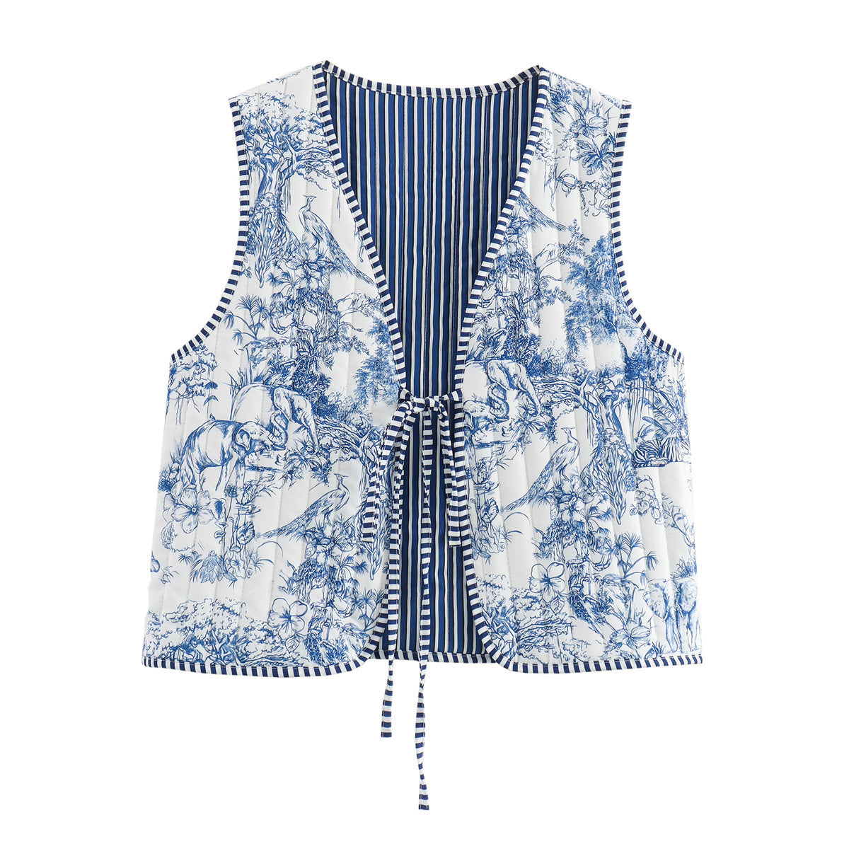 Women's Graceful Pretty Street Fashion Double-sided Vests