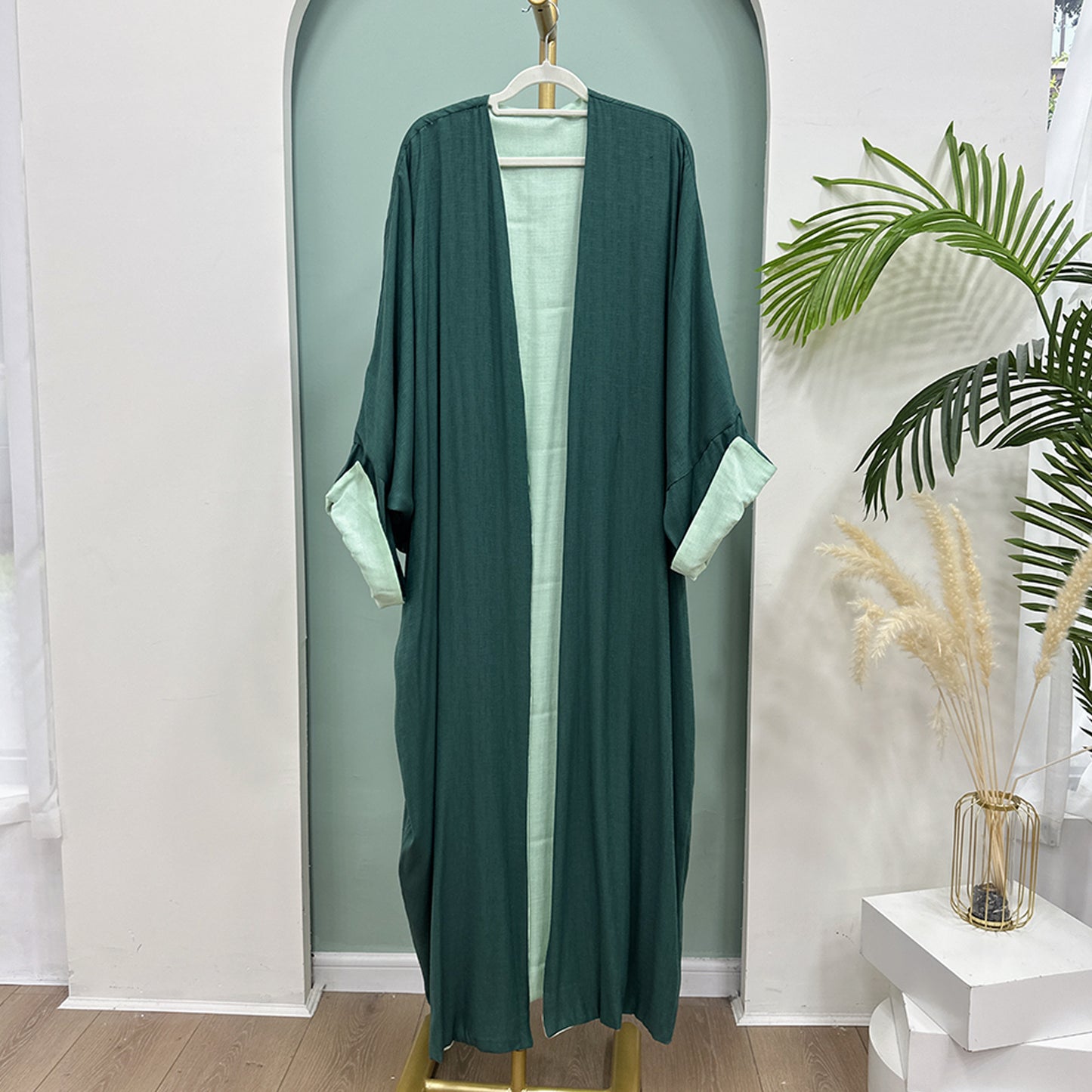 Classy Turkish Double-sided Wearable Elegant Robe Clothing