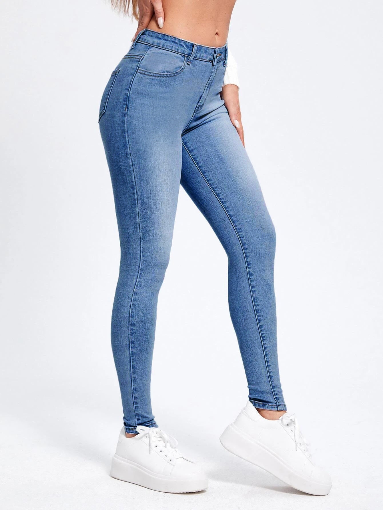 Women's Slimming High Waist Slim Denim Pencil Jeans