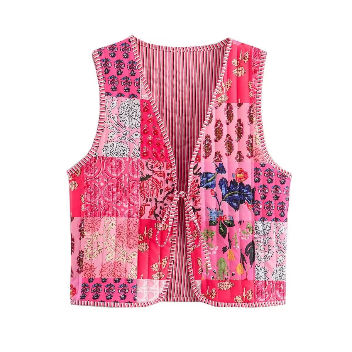 Women's Graceful Pretty Street Fashion Double-sided Vests