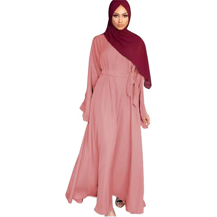 Malay Robe Minimalist Basic Solid Color Clothing