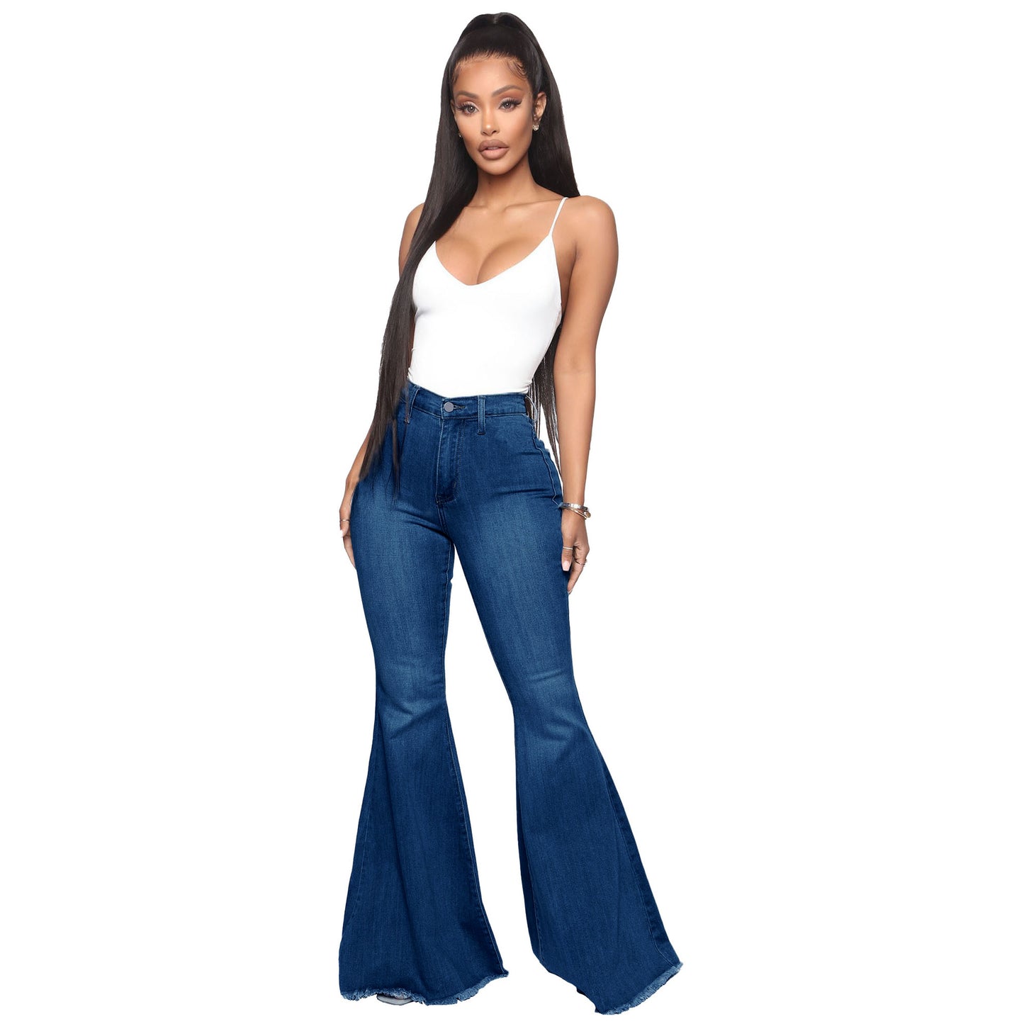 Fashion High Waist Slim Stretch Denim Jeans