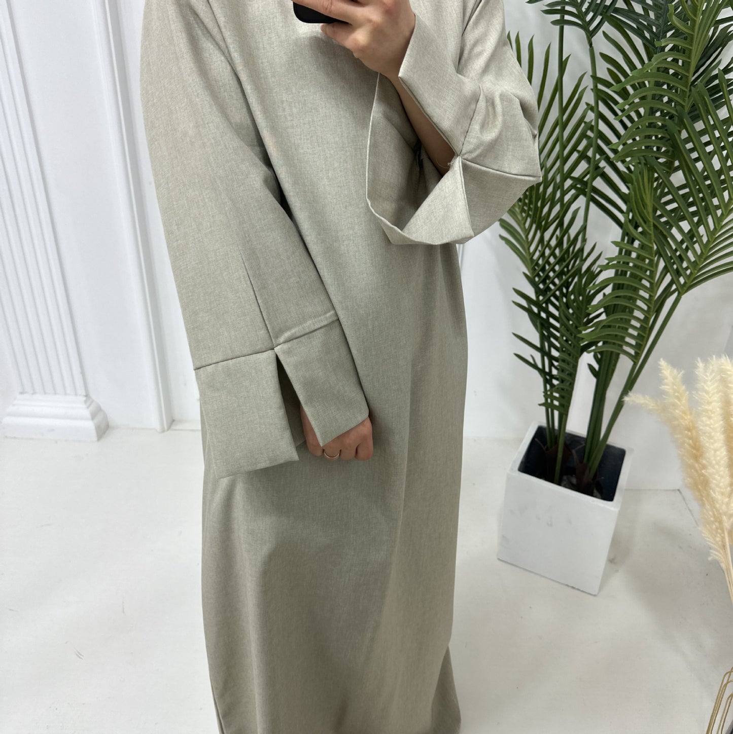 Durable Turkish Loose Elegant Dress Robe Plus Size