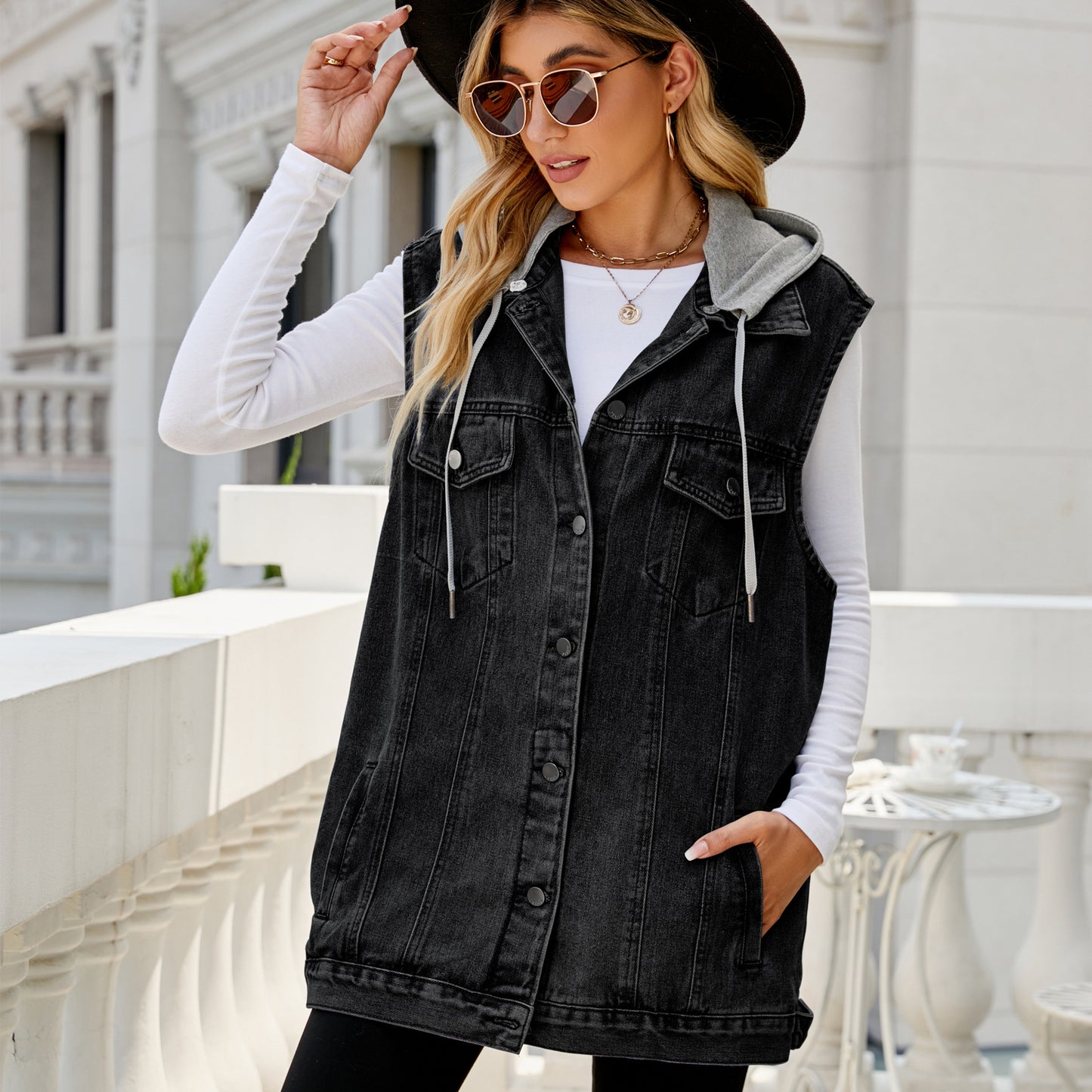 Women's Retro Denim Loose Casual Fashion Coats