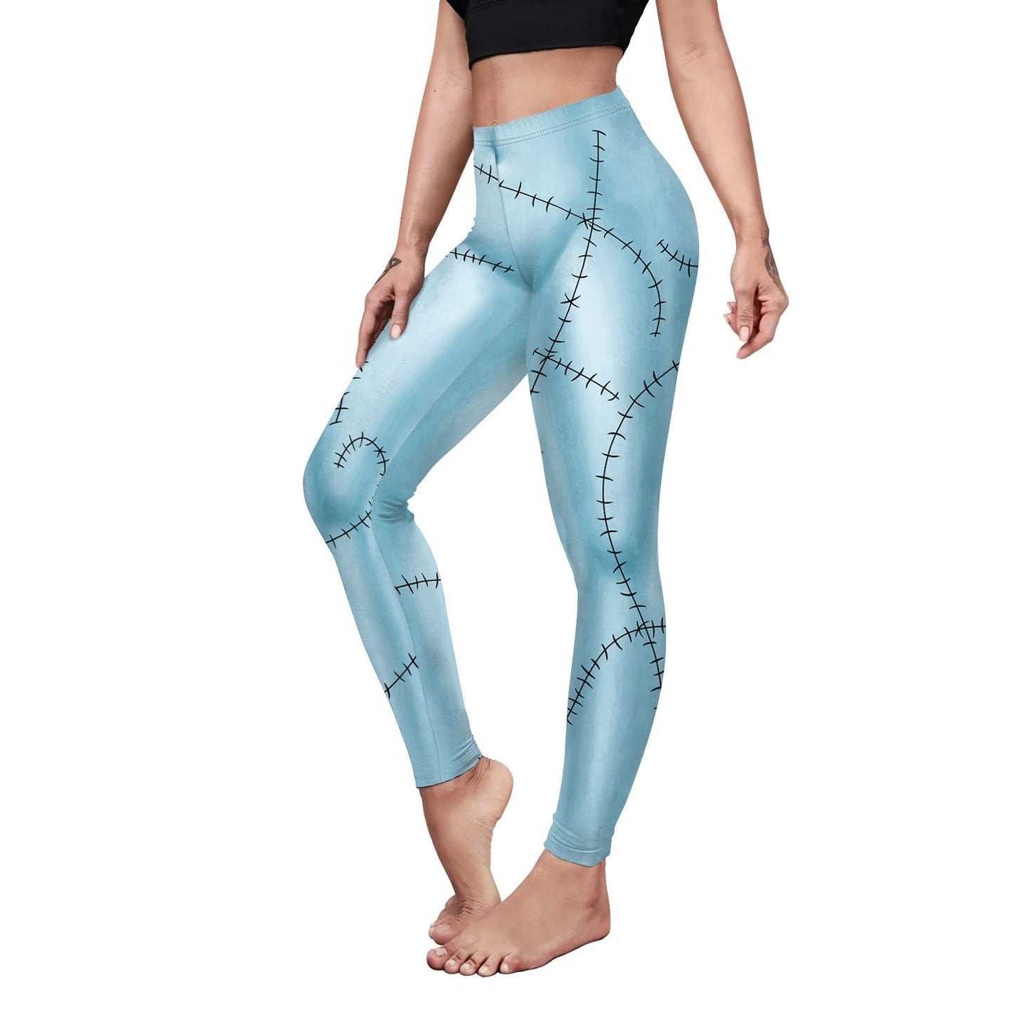 Women's Christmas Clothes Sally Halloween Digital Printing Leggings