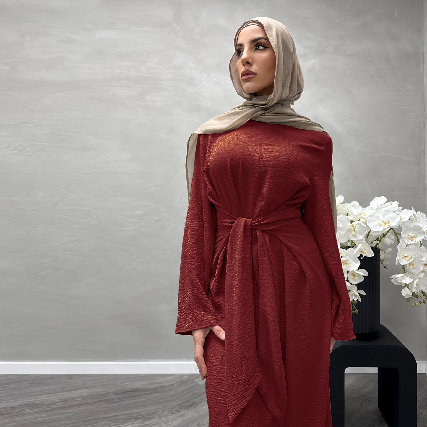 Unique Trendy Slouchy Turkish Elegant Dress Clothing