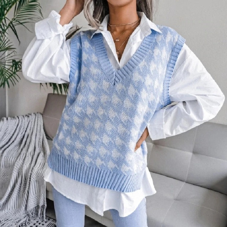 Women's Versatile Charming Creative Casual Knitted Vests