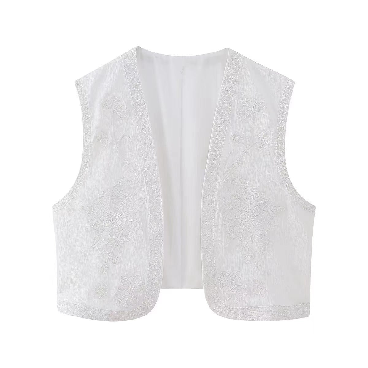 Women's Innovative Summer Fashionable Retro Embroidered Vests