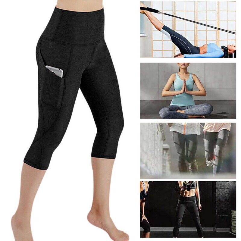 Women's Yoga Hip Lifting Stretch Sports Fitness Running Leggings