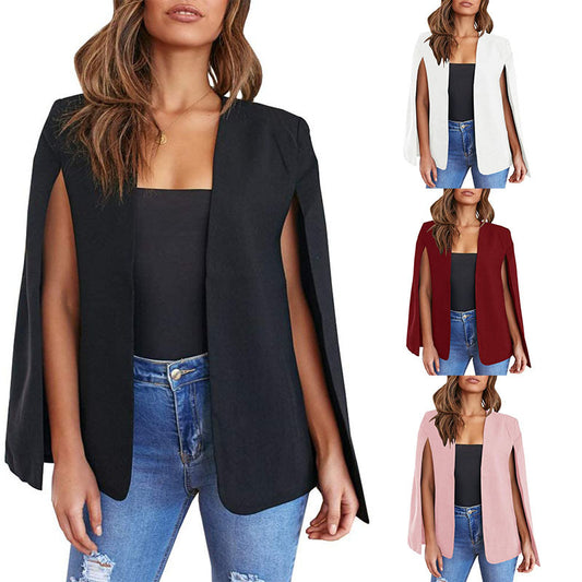 Women's Glamorous Fashion Inverness Cloak Small Blazers