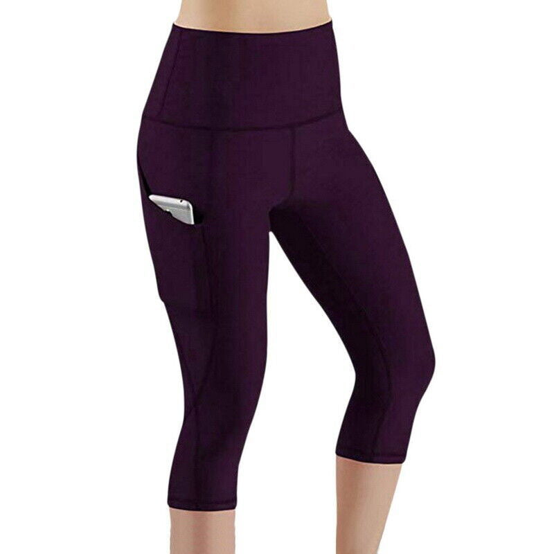 Women's Yoga Hip Lifting Stretch Sports Fitness Running Leggings