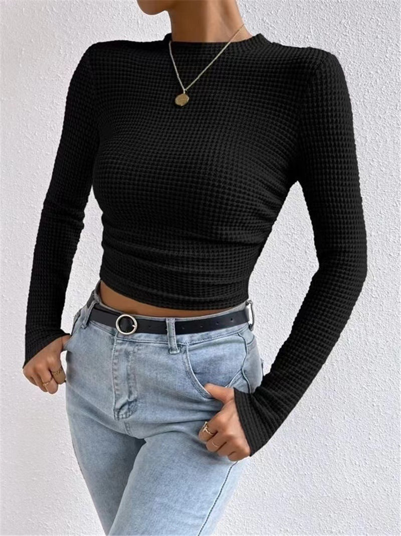 Slim Fit Long Sleeve Everyday Joker Blouses